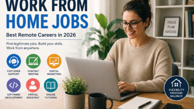 Work from home jobs