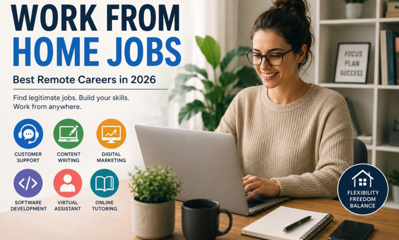 Work from home jobs