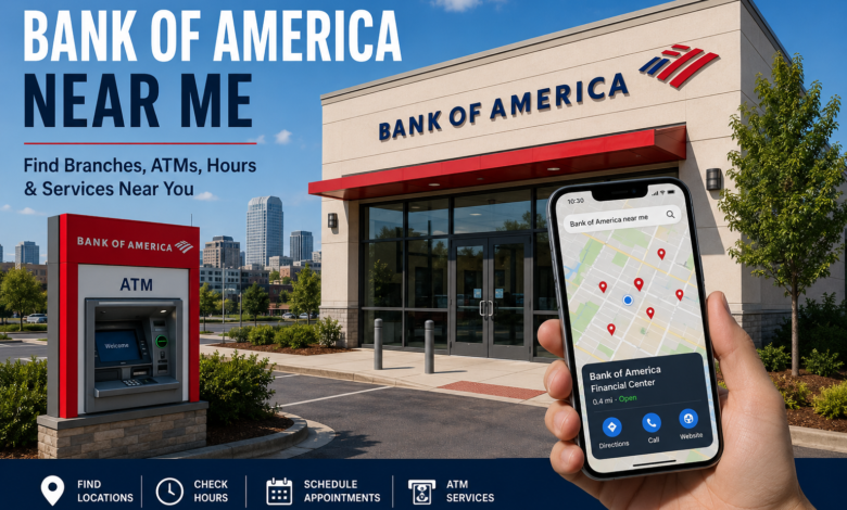 Bank of America Near Me