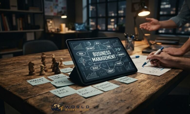 what business management is