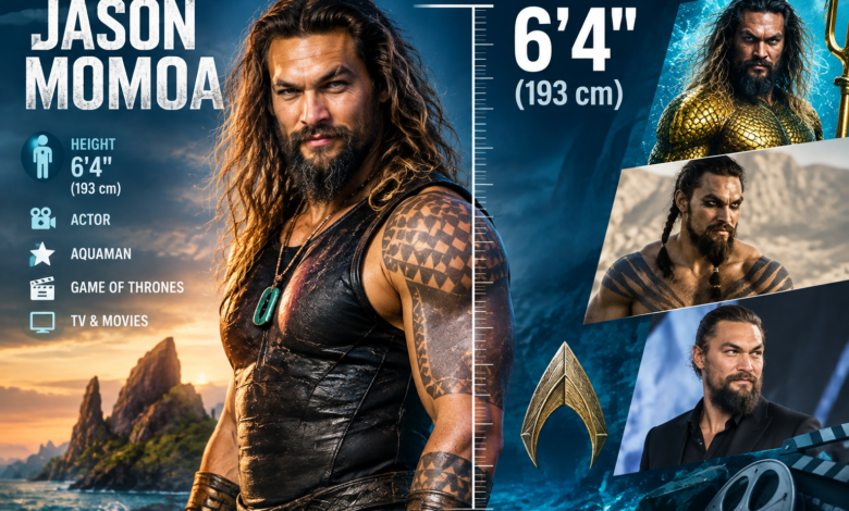 Jason Momoa height