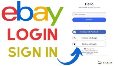 ebay login