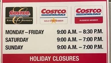 costco hours