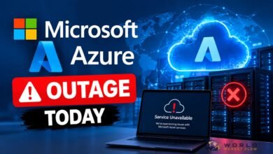 microsoft azure outage today