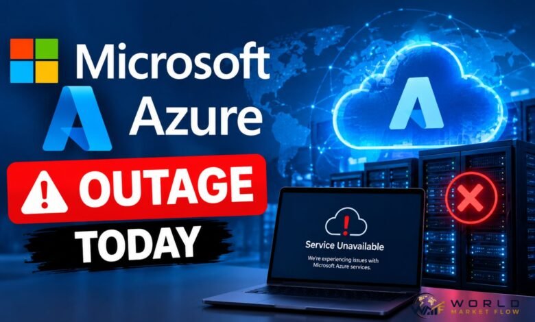 microsoft azure outage today